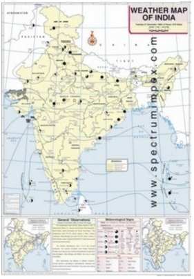 Weather Maps Of India