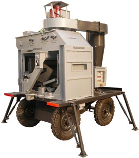 Mobile Seed Cleaner cum Grader