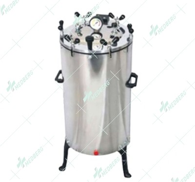 Vertical Autoclave/Sterilizer Stainless Steel (ECONOMY MODELS), Wing Nut Type.