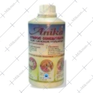 Dipping concentrate for udder hygiene for dipping and spraying