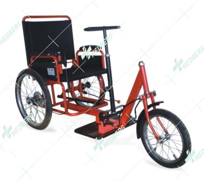 Steel Tricycle Wheelchair