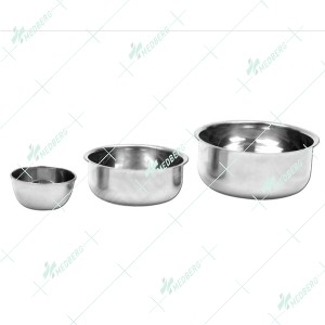 Lotion Bowls (Unicef Pattern), Half Curved, Open Rim 