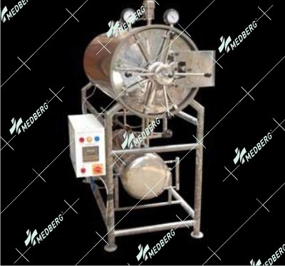 Cylindrical Horizontal Autoclave, Triple Wall