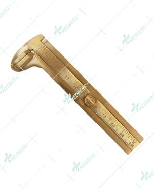 Gauge For Horse teeth Measuring (Brass)