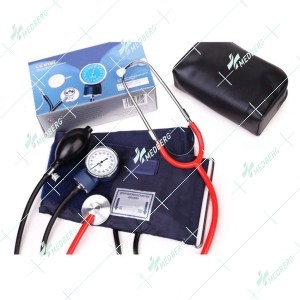 Aneroid Sphygmomanometer with Stethoscope