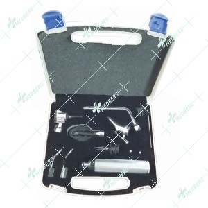 Diagnostic set (Pin Contacting Fitting) 2.5V standard illumination for use with 2 batteries type
