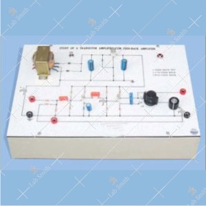 Study of a Transistor Amplifier : 