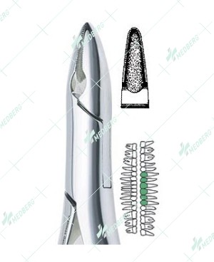 1 STD Extraction Forceps-Carbide Tip