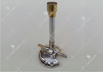 Bunsen Burner Adjustable, with Needle Valve