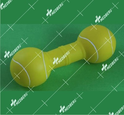 Bone and dumbbell shape of squeak vinyl toys