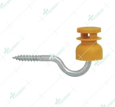 Slot insulator with screw