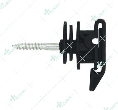 Rope and tape insulator with strip catching