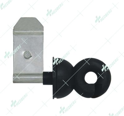 Ring insulator with clip
