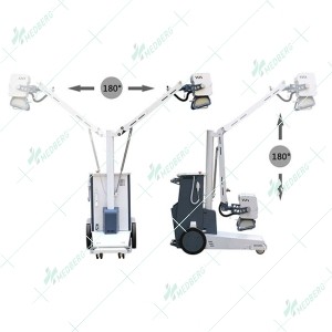 High Cost-effective 3.5KW Mobile Bedside Medical X-ray Machines 