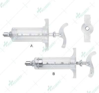 Plastic Steel Syringe (TPX)