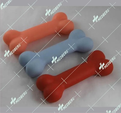 Bone and dumbbell shape of squeak vinyl toys
