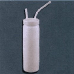 PTFE Gas Wash Bottle with Screw Cap