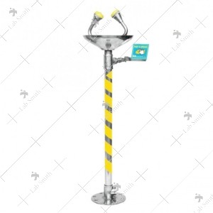 Hand Operated Eye Wash Unit [Stainless Steel]