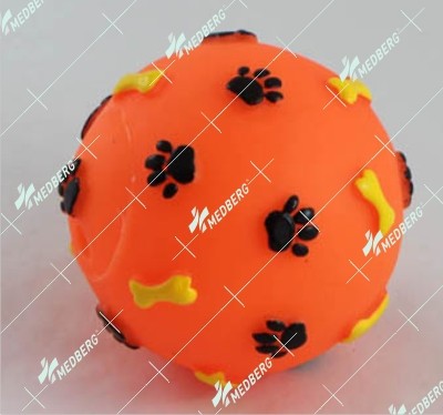 Ball shape of squeak vinyl toys