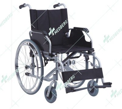 Heavy Duty Steel Wheelchair 