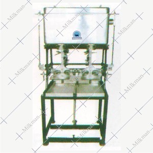 Gravity operated filling machine
