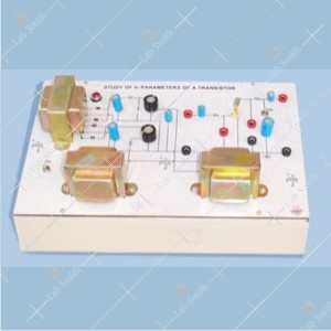 Study of Hybrid Parameters of a Transistor 