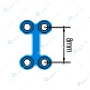 4 Hole "I" Plate