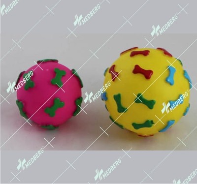 Ball shape of squeak vinyl toys