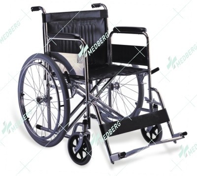 Heavy Duty Steel Wheelchair 