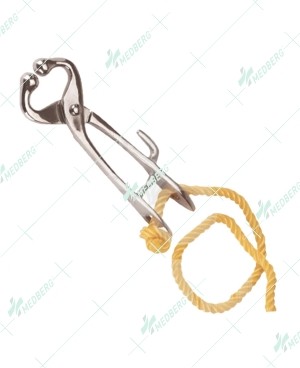 Bull Lead With Hook & Rope S/Steel.