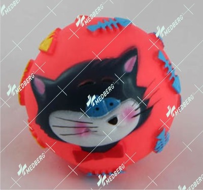 Ball shape of squeak vinyl toys