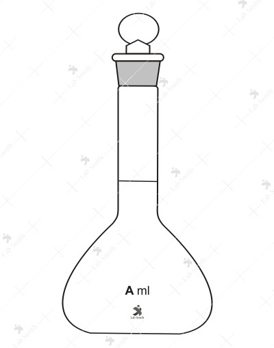 Flasks Volumetric (Measuring), Wide Mouth with interchangeable Glass Stopper, Accuracy as per Class ‘A’ with works certificate. 