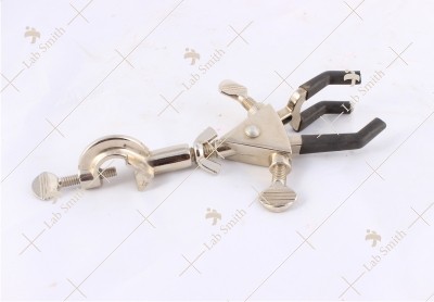 Utility Clamp, Multipurpose (Three Prong), with attached boss head