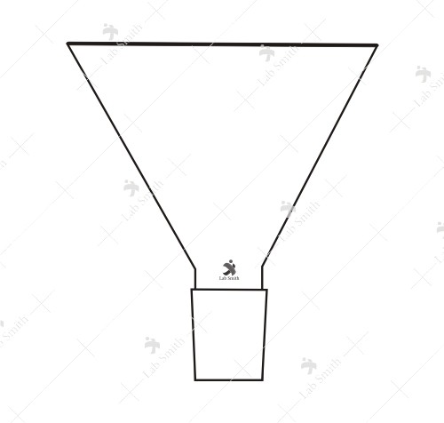 Powder Funnel with 2429 cone at stem.