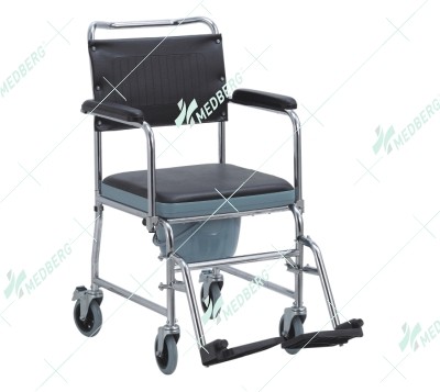 Steel Commode Wheelchair