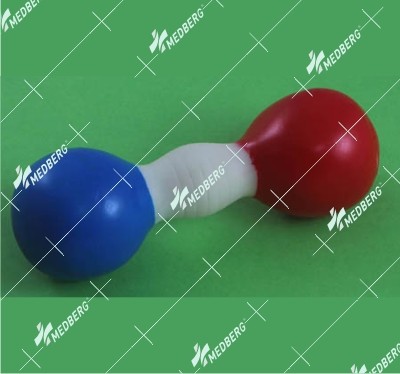 Bone and dumbbell shape of squeak vinyl toys