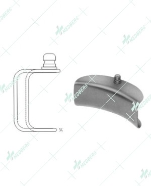 Abdominal Baldes, Blunt, 37 x 62 mm