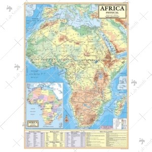 Africa Physical Map