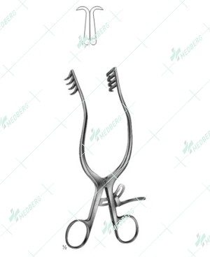 Anderson-Adson Self-Retaining Retractors, 190 mm