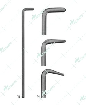 Angled Glass Rods, Set of 3 Pieces