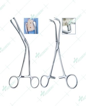 Anterior & Posterior Cortical Block Clamp, with Slotted Tip