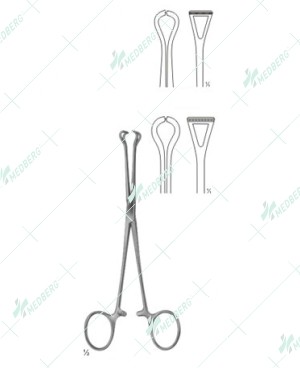 Babcock Abdominal Intestinal Instrument, 160 mm