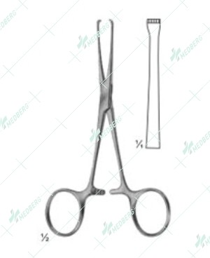 Baby-Allis Forceps, 4x5 teeth