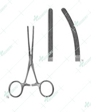 Baby-Kocher Abdominal Intestinal Instrument, with elastic blades, 130 mm