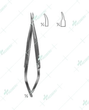 Barraqure Needle Holder, without Catch, 115 mm