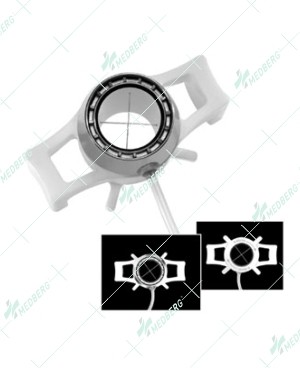 Barron Radial vacuum Trephine, For the Recipient Cornea, 6.0 mm