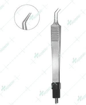 Bipolar Forceps, Angled
