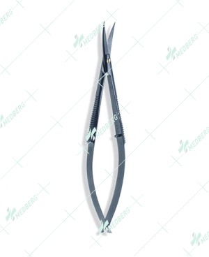 Black Kryptonite Castroviejo Micro Scissors, 12cm