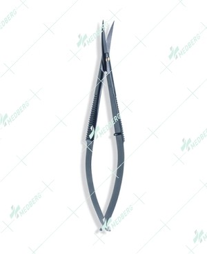 Black Kryptonite Castroviejo Micro Scissors, 12cm