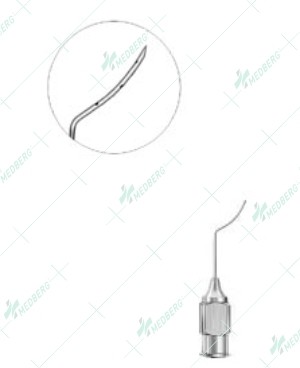 Brierley Lasik Cannula, closed spatulated tip, 25 gauge